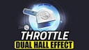 Dual Hall Effect Throttle With Cable Drum