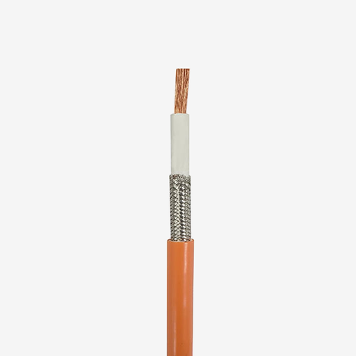 [HVC4MM] 4 mm2 Shielded HV Cable Orange 450/700 V